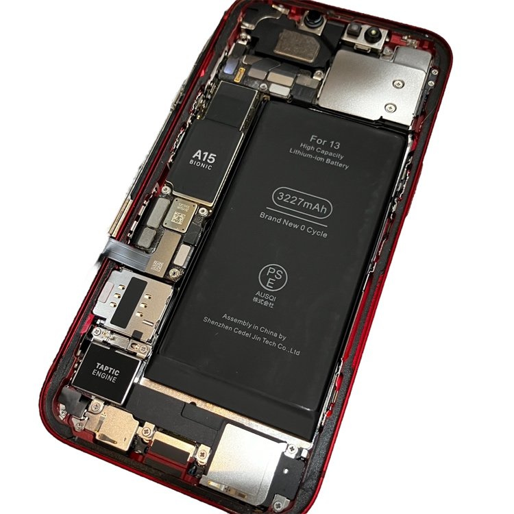 【残量表示79% バッテリー交換】iPhone13(A2631)