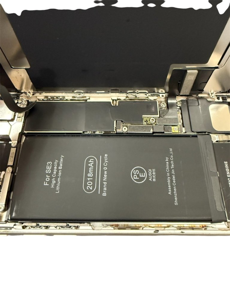 iPhoneSE3 バッテリー交換