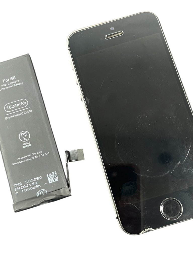 iPhoneSE バッテリー交換