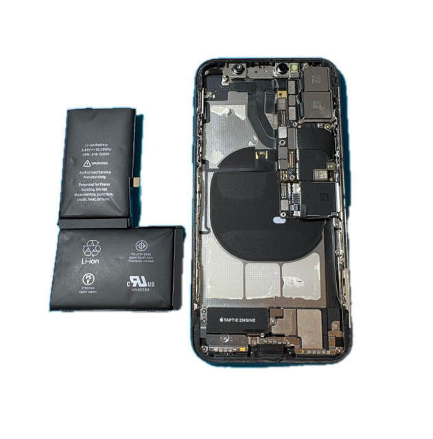 iPhoneX バッテリー交換