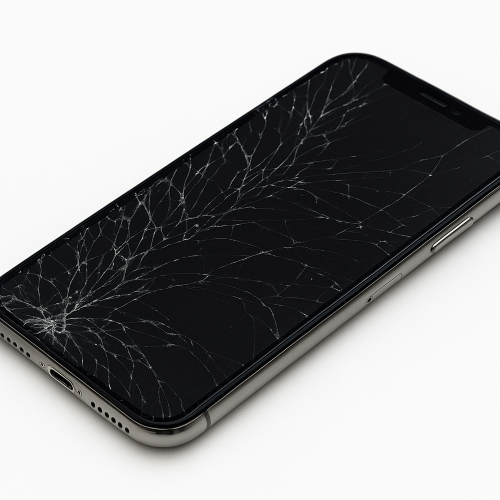 iPhoneX パネル交換 画面割れ