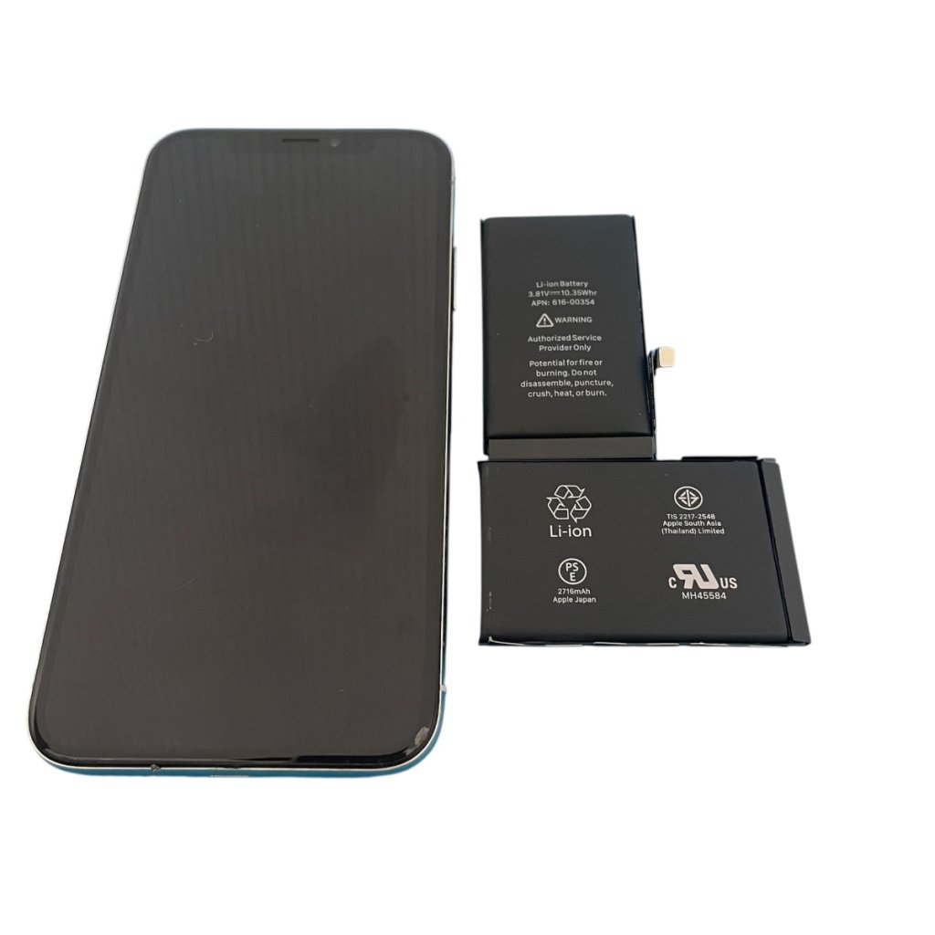 iphoneX バッテリー交換修理