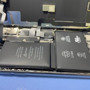 iPhoneX 電池膨張 バッテリー交換修理| つくばみらい市紫峰ヶ丘| 電池交換も即日30分で修理対応しております‼︎