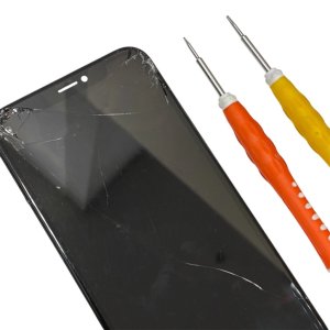 iPhoneXS フロントパネル交換　札幌市 東区 元町