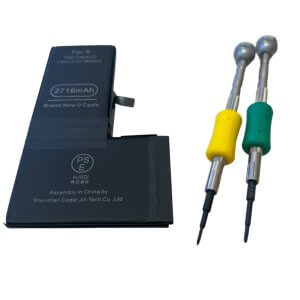 iPhone X のバッテリー交換修理