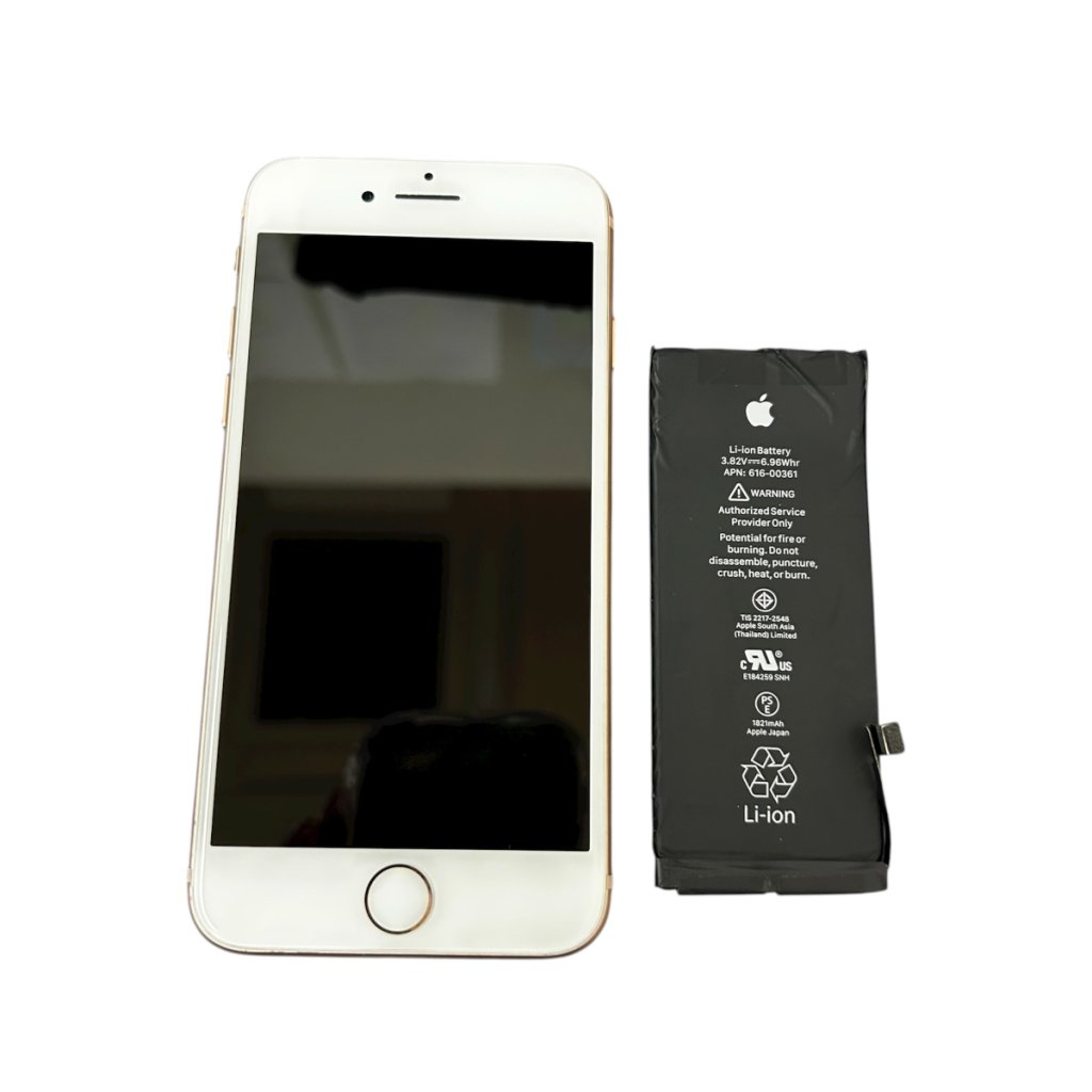 iPhone8 バッテリー交換(最大容量74%)