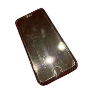 【画面に傷】iPhoneSE2 強化フィルム貼り付け