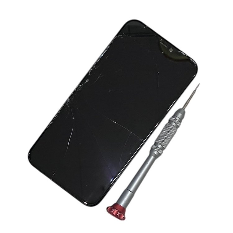 【衝撃破損 フロントパネル交換】iPhone11(A2111)