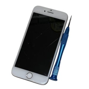 【衝撃破損 フロントパネル交換】iPhone8(A1863)
