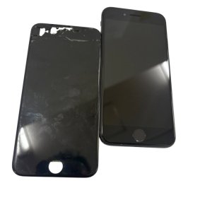 フロントパネル・ガラス交換・バッテリー交換 同時修理 【iPhone8】