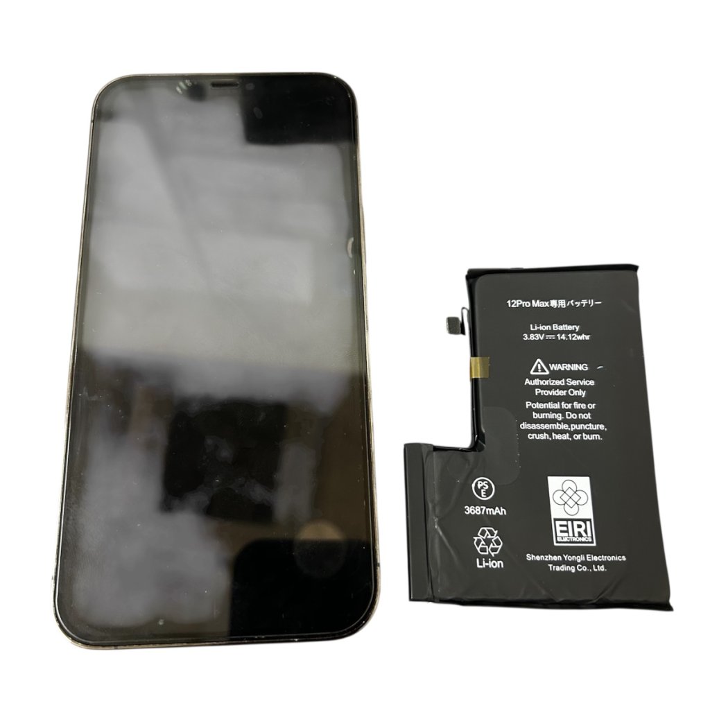 iPhone12ProMax バッテリー交換