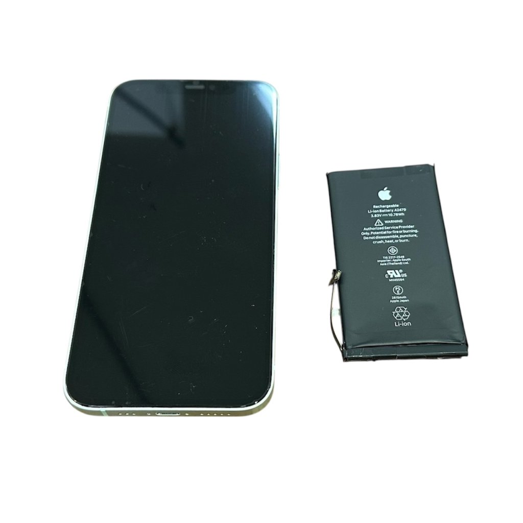 iPhone12　バッテリー交換