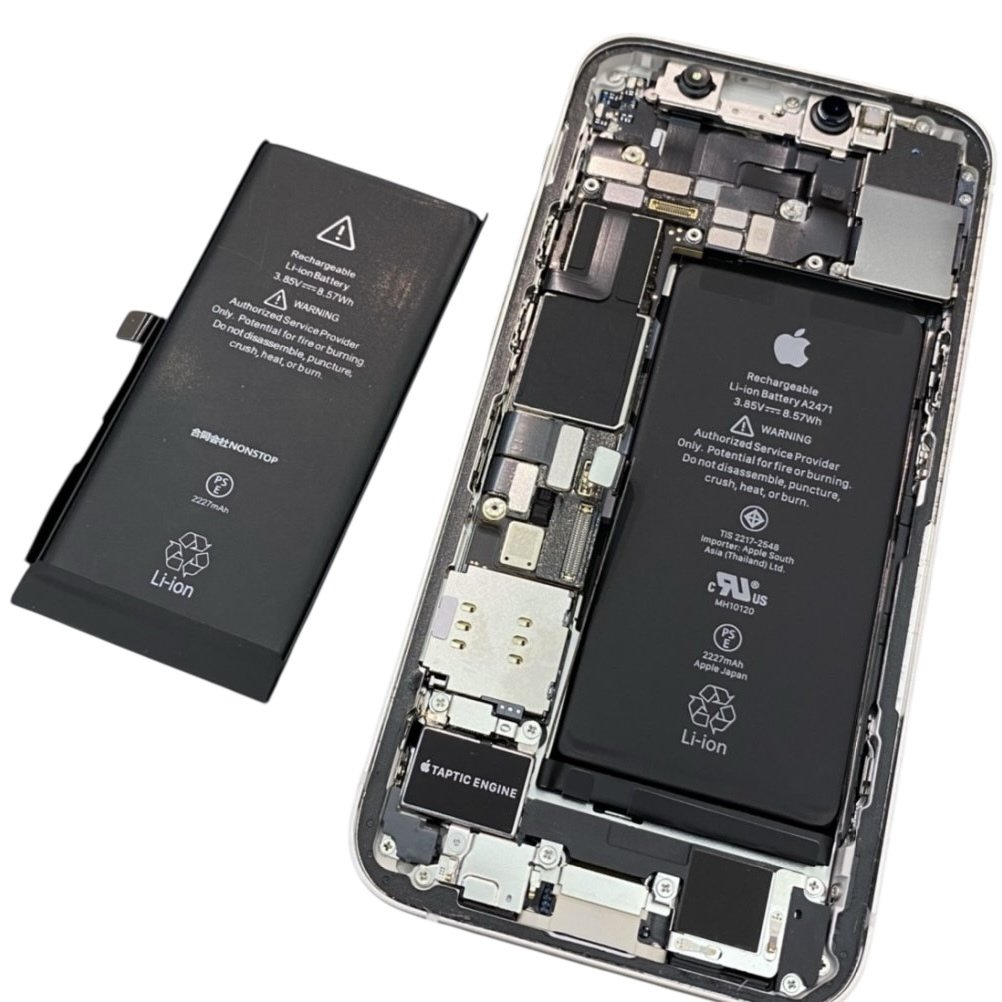 iPhone12 バッテリー交換