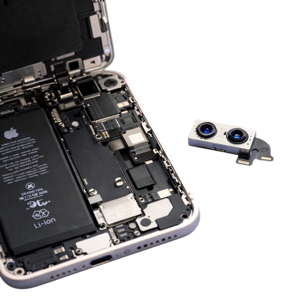 iPhone15のアウトカメラ交換修理