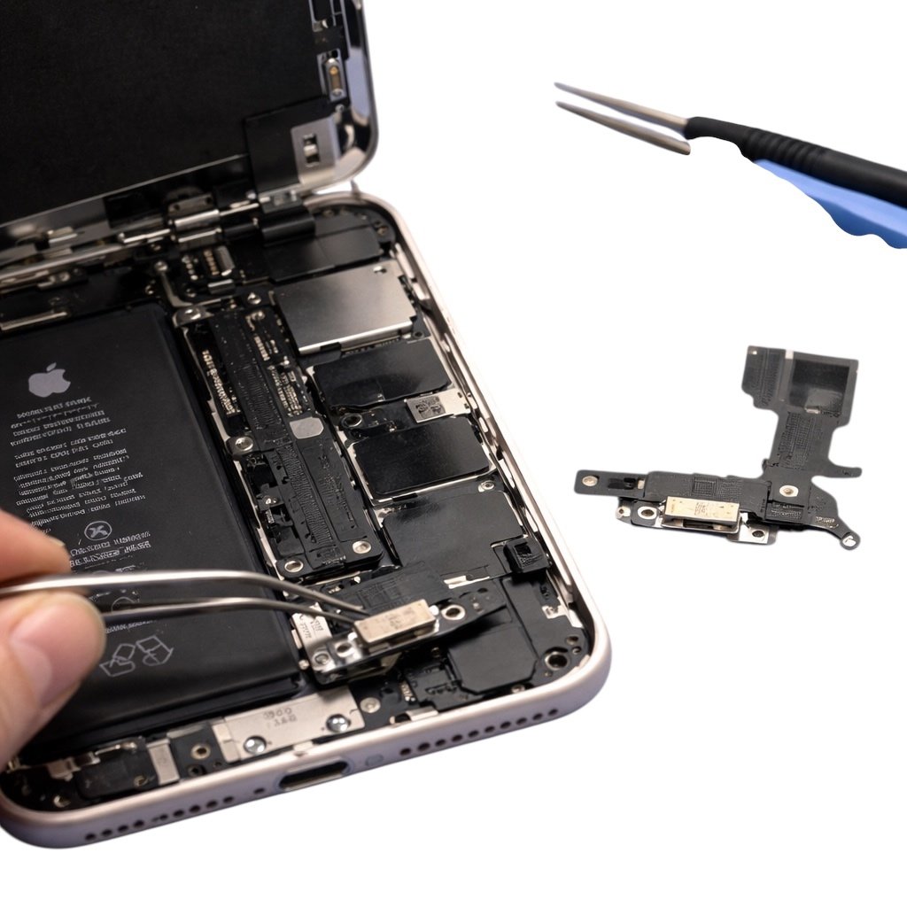 iPhone Xのライトニングコネクタ（充電口）交換修理