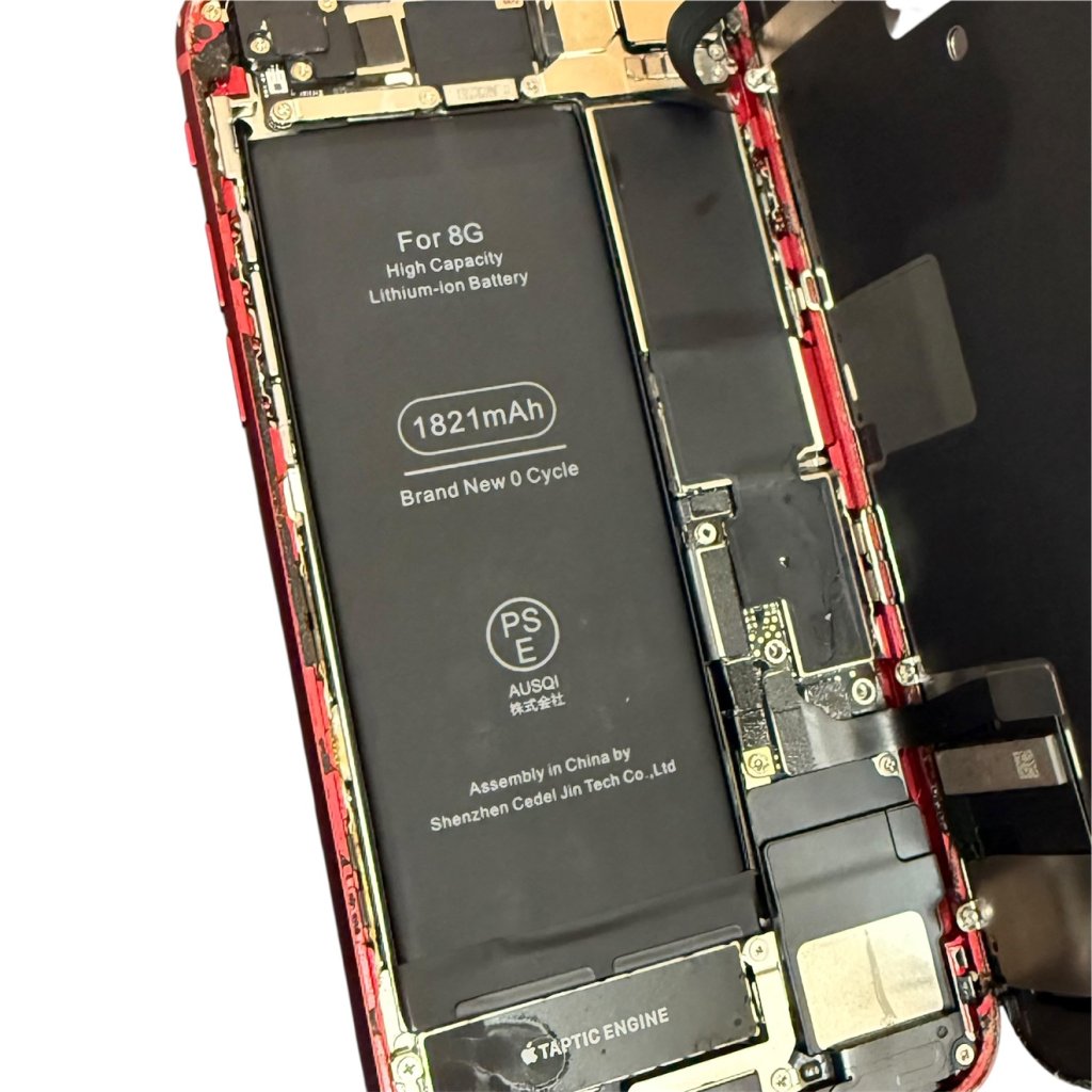 iPhone8 バッテリー交換