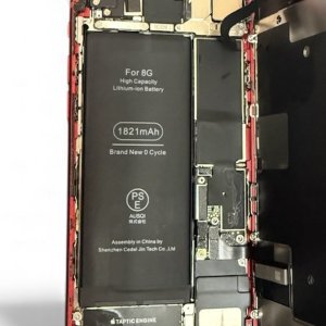 iPhone8 バッテリー交換