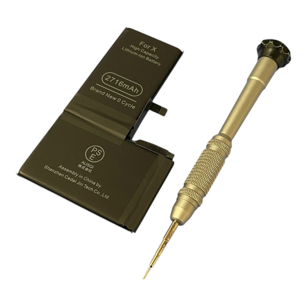 【最大容量73%】iPhoneX バッテリー交換修理