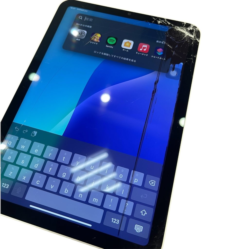 【液晶漏れ】iPadmini6 液晶交換修理