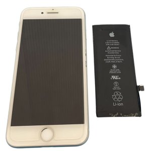 iPhone8 バッテリー交換修理