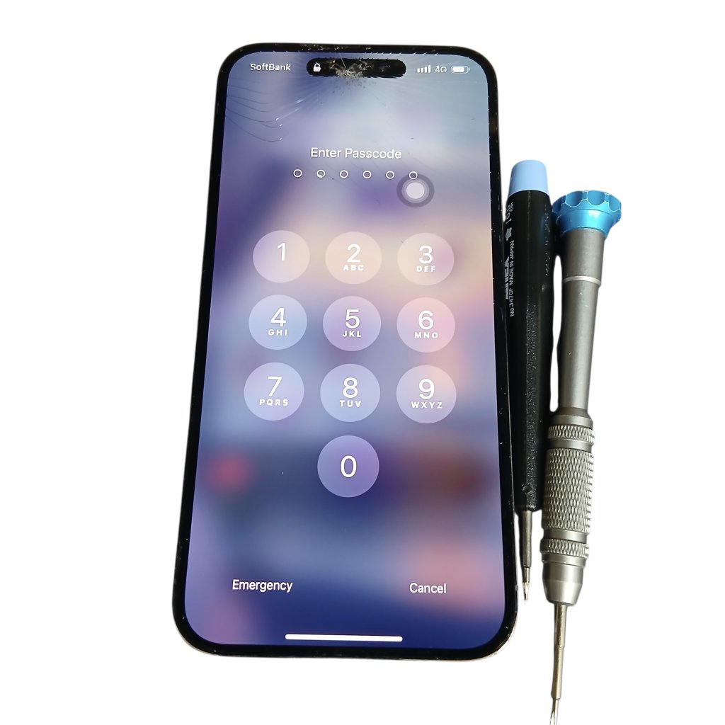 iPhone14 フロントパネル交換