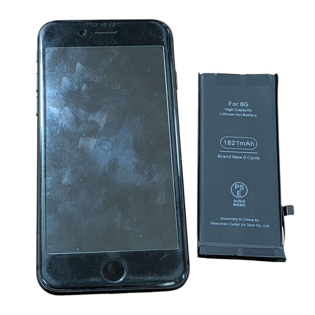 iPhone8 バッテリー交換