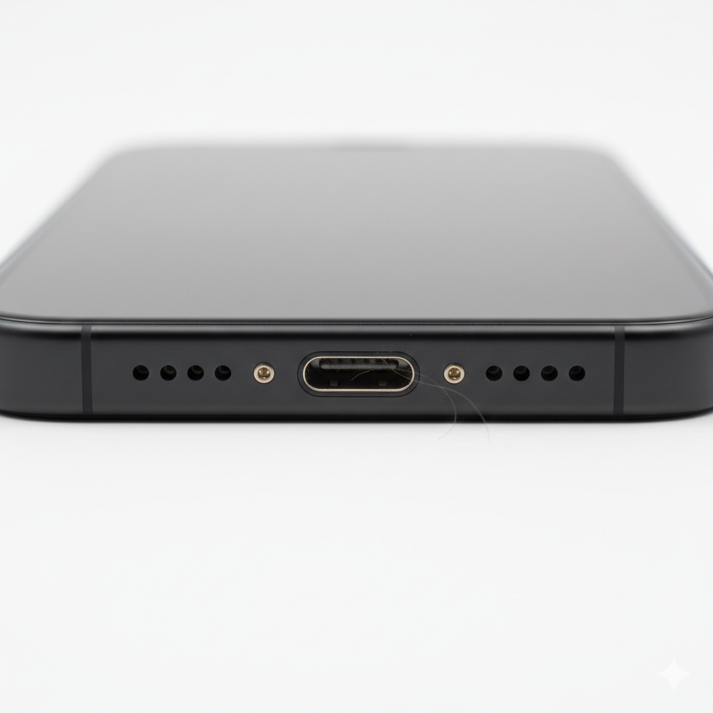 iPhone 15　ドックコネクタ（充電口）修理