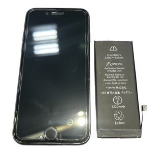 iPhoneSE3 バッテリー交換