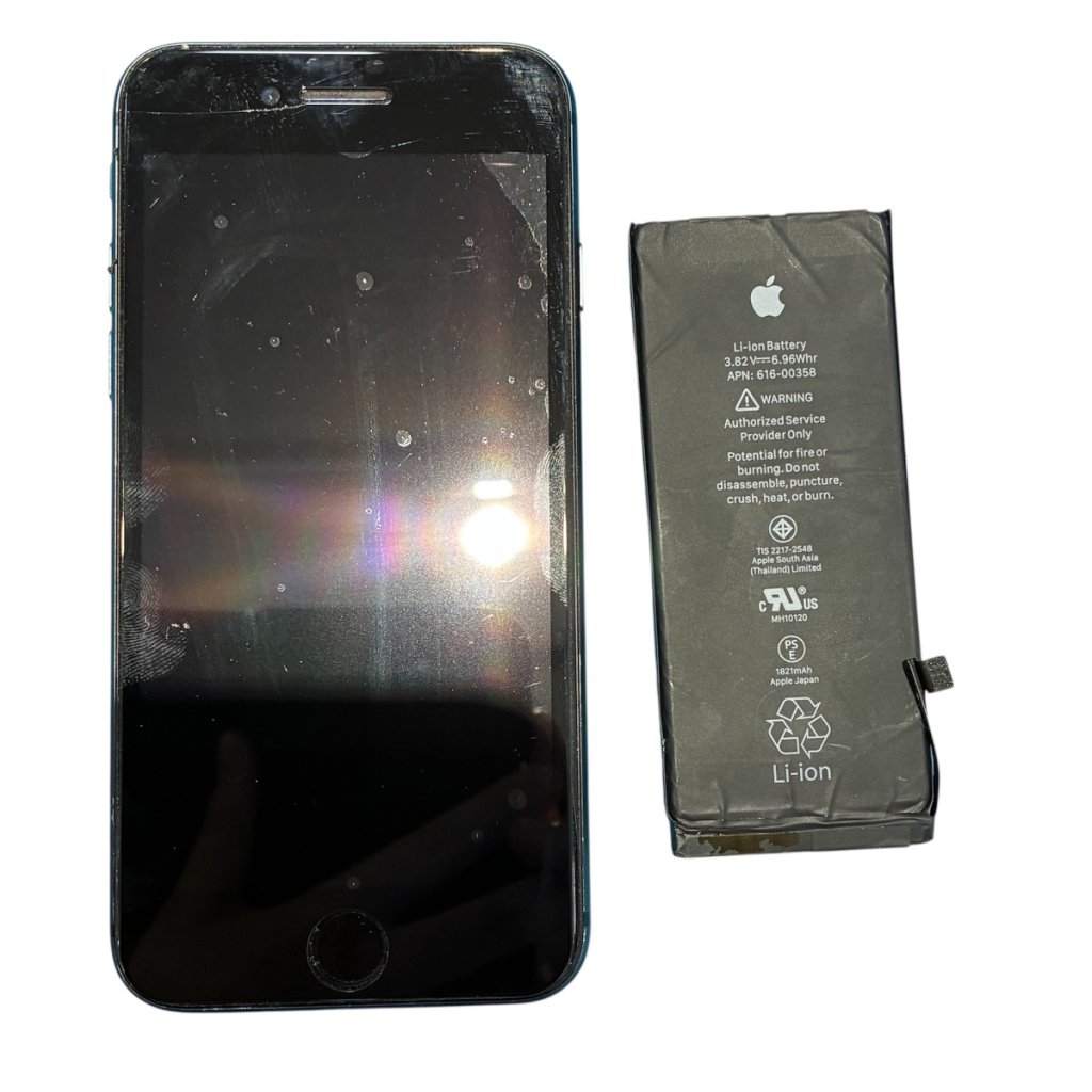 iPhone8　バッテリー交換