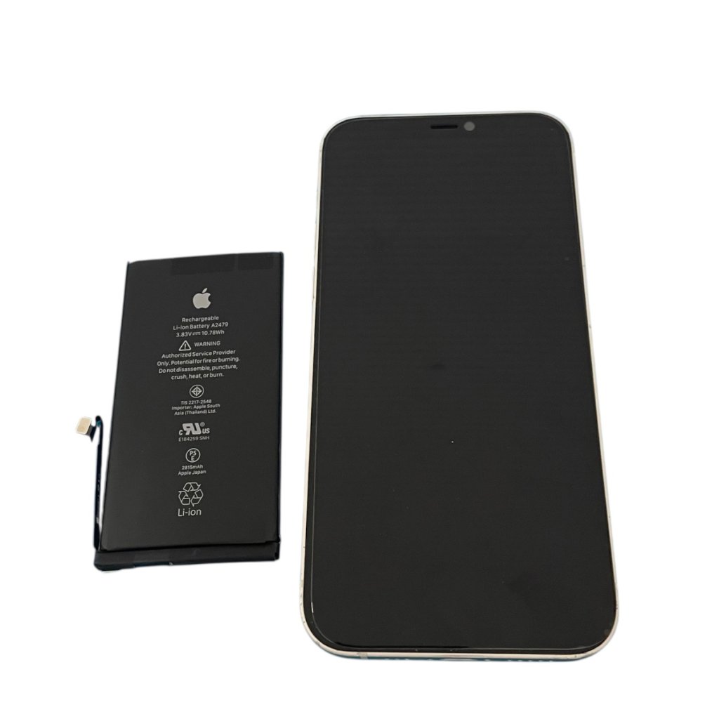 iPhone12　バッテリー交換