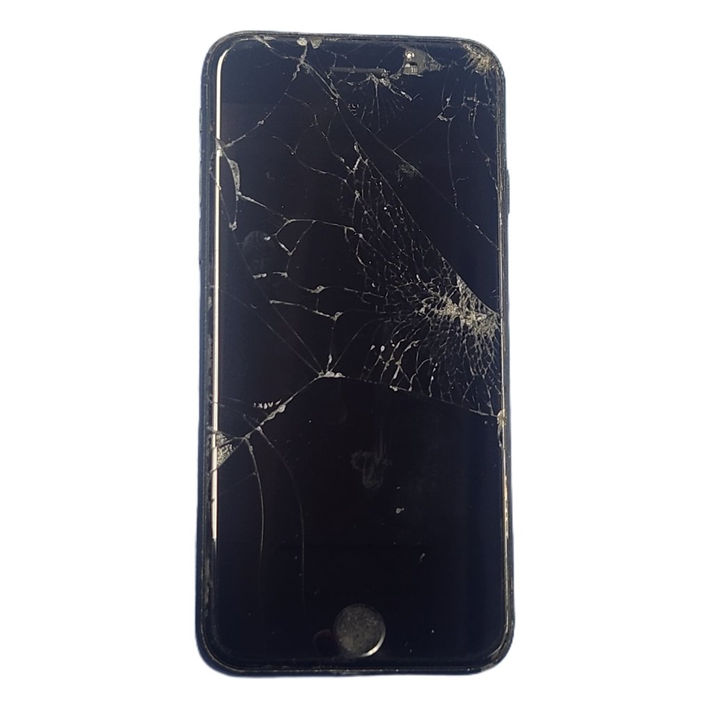 【iPhoneSE 第3世代 液晶交換】ガラスが割れて、画面の一部が映らない。すぐに修理対応 | 別海町