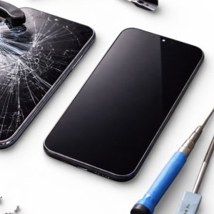 iPhone 13の画面割れ修理（フロントパネル交換）