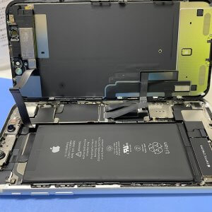 iPhoneXS 電池劣化 バッテリー交換 | 取手市岡| バッテリー交換も即日対応致します！