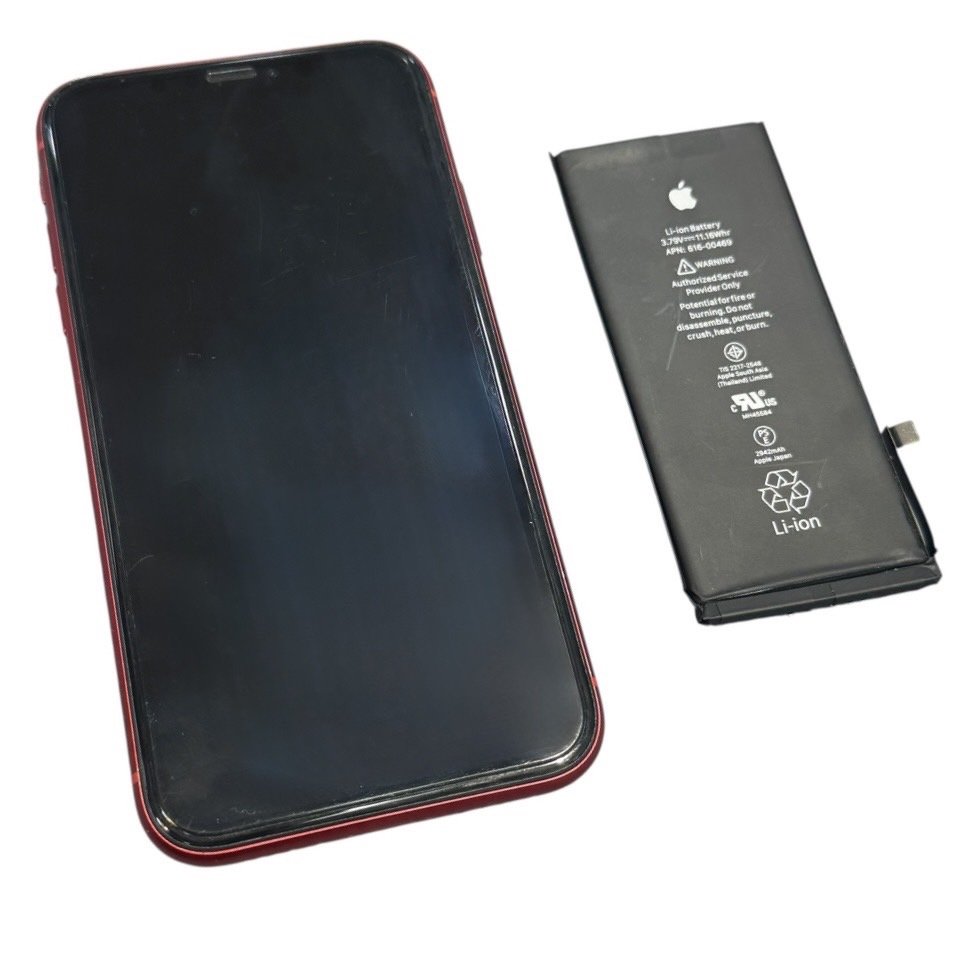 【iPhoneXR バッテリー交換】