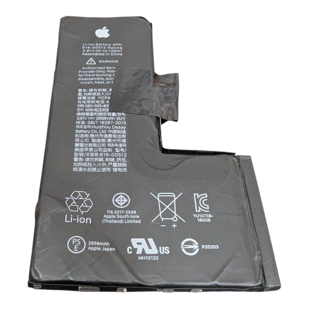 iPhoneXS　バッテリー交換