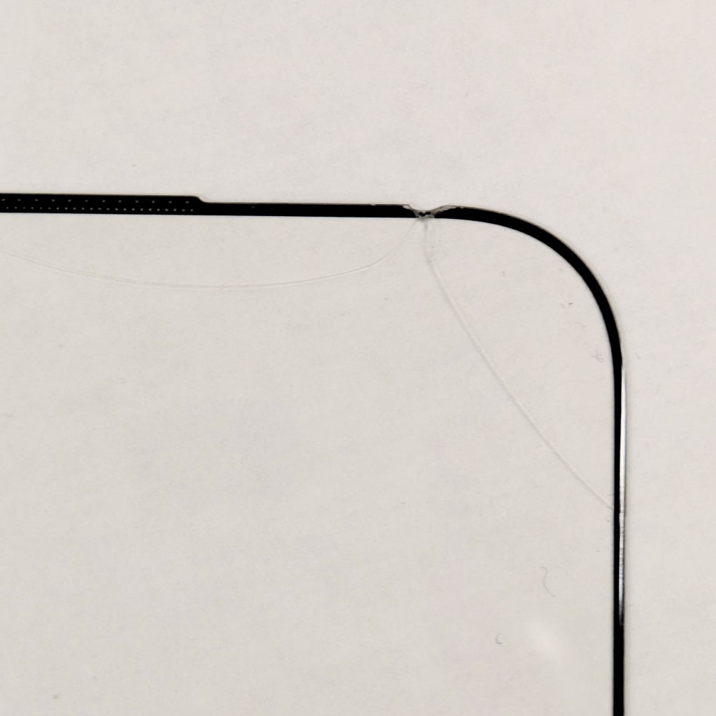 iPhone15ProMax　強化ガラス交換