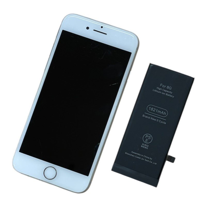 iPhone8 バッテリー交換