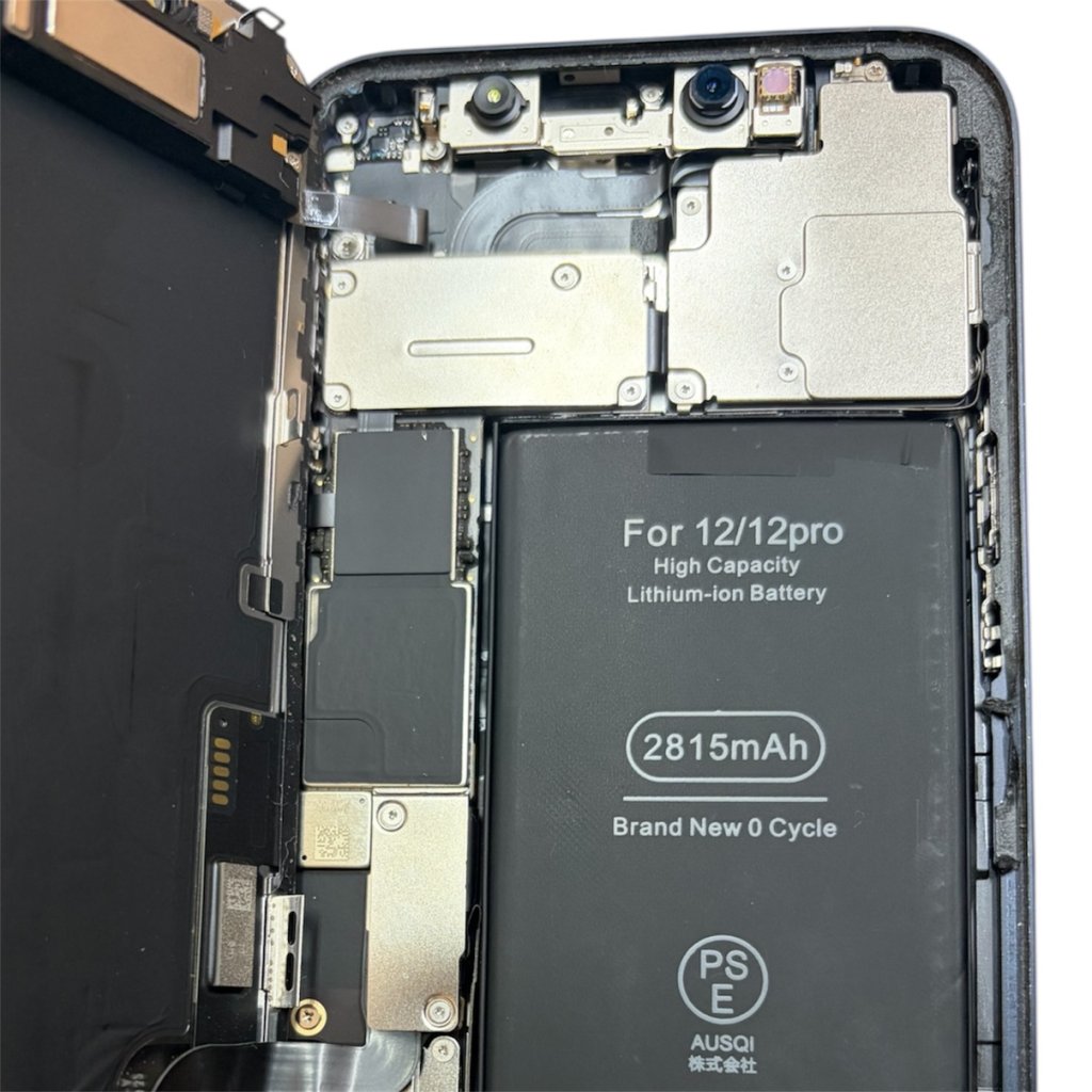 iPhone12　バッテリー交換