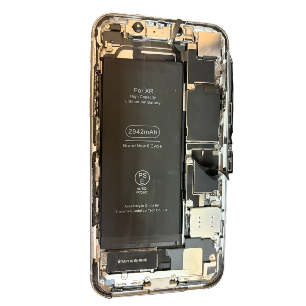 iPhoneXR　バッテリー交換