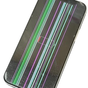 iPhone12 mini 液晶交換修理｜落下による画面の縦線を改善