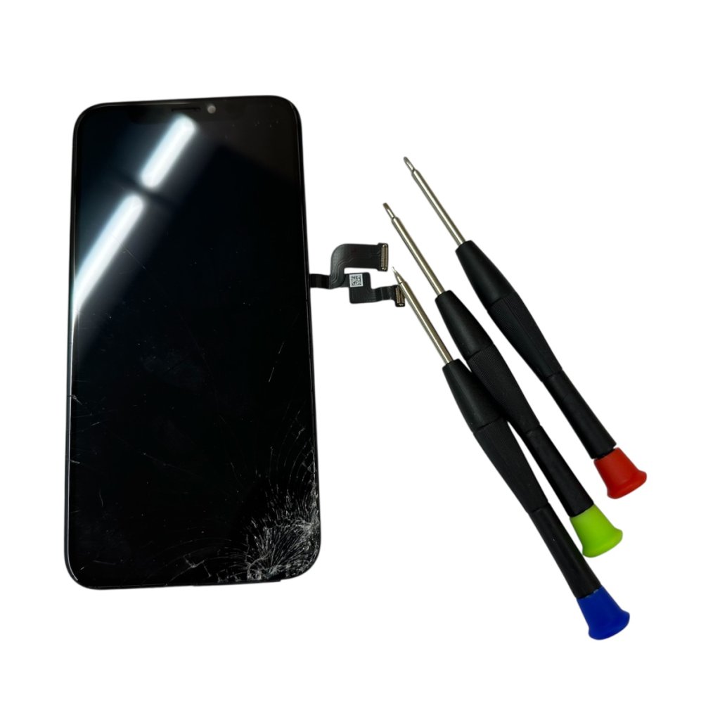 iPhoneX （アイフォンX）フロントパネル交換(画面割れ)