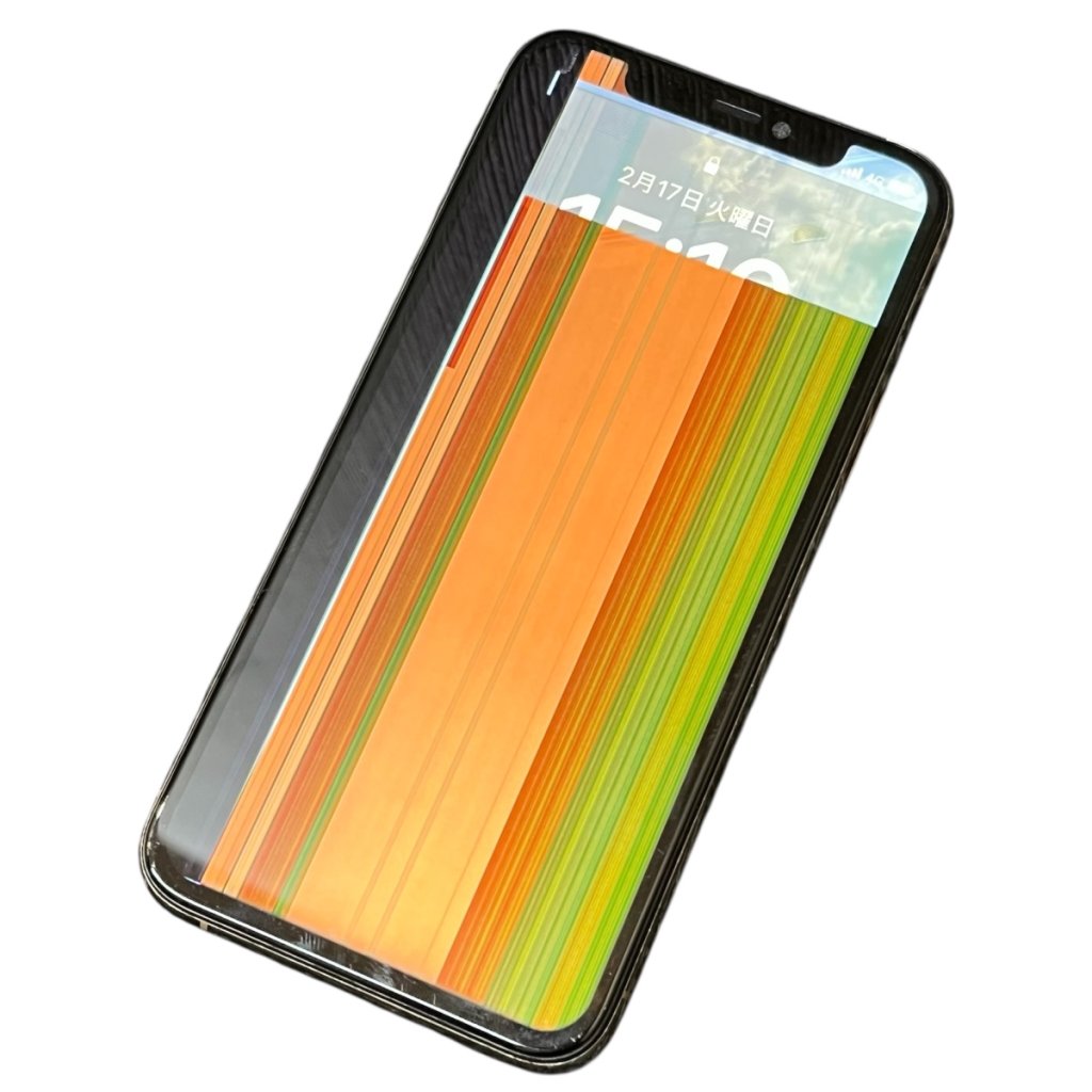 iPhone11 液晶交換修理｜落下による画面の縦線も即日対応