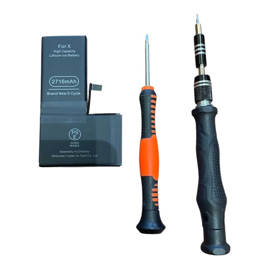 iPhone X　バッテリー交換