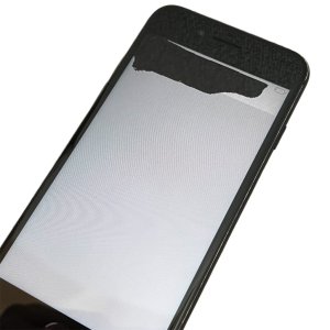 iPhone8 液晶交換修理｜画面に黒いにじみが発生