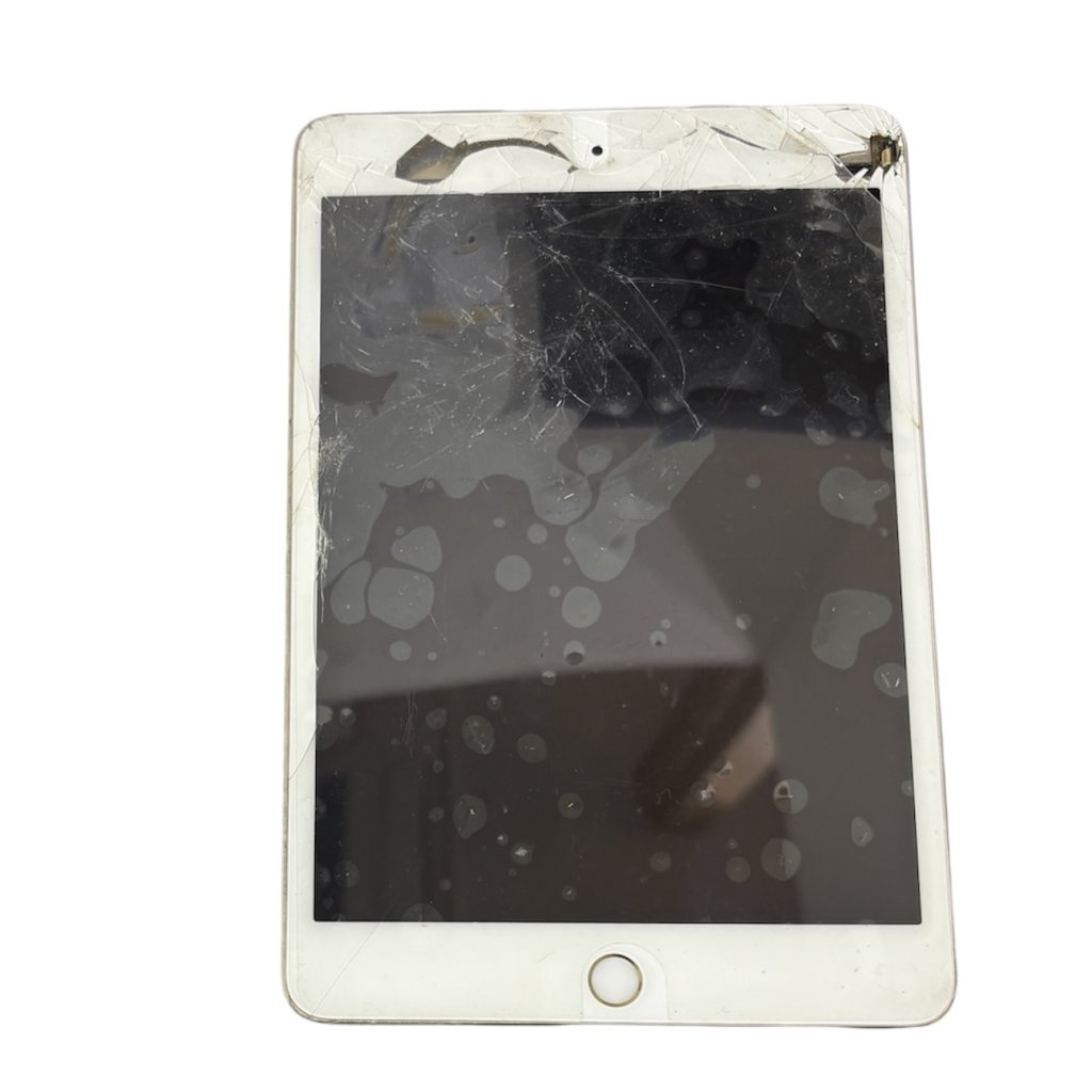iPadmini4 液晶交換、バッテリー交換 (液晶ガラス破損、タッチ不良、バッテリー不良)