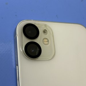 【iPhone12 mini アウトカメラレンズ交換】落下によるヒビ割れを即日修理｜伊勢崎市宮子町