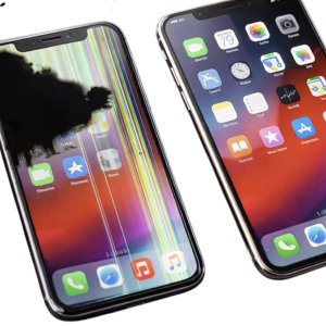 iPhone XSの液晶漏れによる画面交換修理
