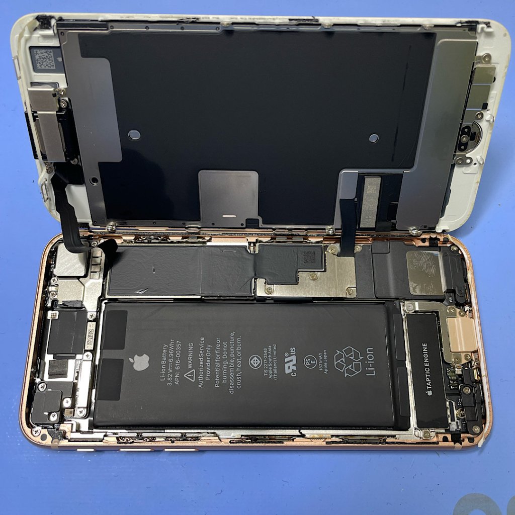 iPhone8バッテリー交換|つくばみらい市西岡