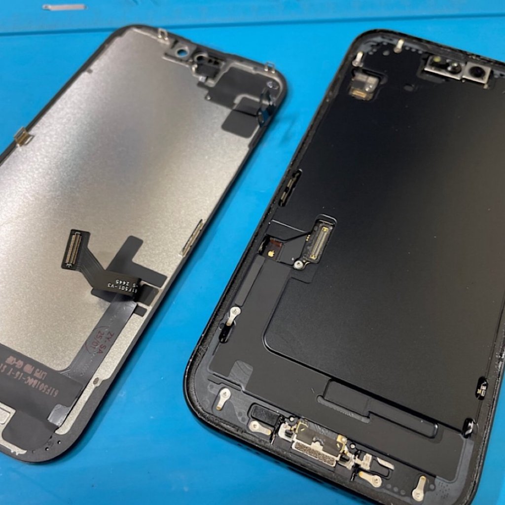 iPhone15起動不能 液晶交換修理｜入間市東藤沢｜ガラス交換も即日お渡しで修理対応
