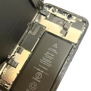 iPhone12のバッテリー交換　札幌市 東区 元町